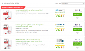 farmaci in offerta online