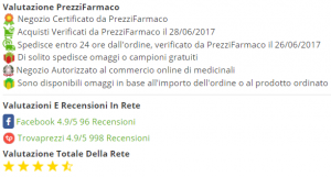valutazione prezzifarmaco farmacia online